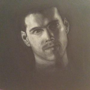 Example of charcoal portraits